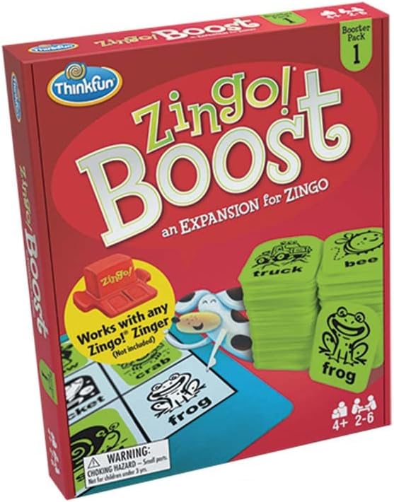 Think Fun: Zingo Booster Pack #1 - Exciting Expansion Pack for Zingo!