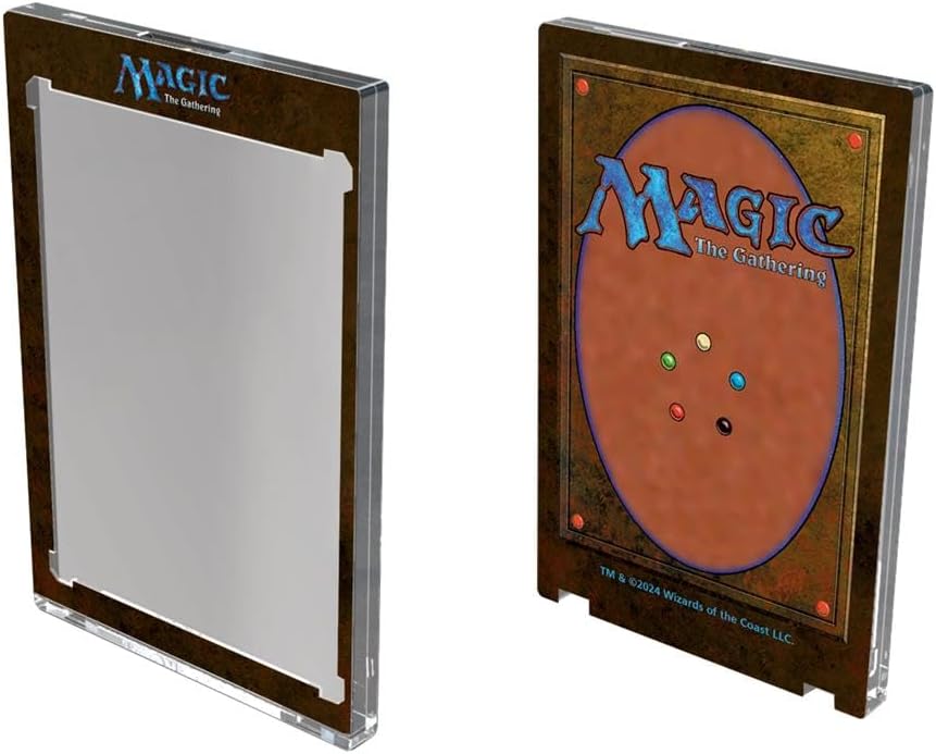 Ultra Pro: 35 Pt ONE-Touch Edge Printed Magnetic Card Holder (Classic) for Magic: The Gathering