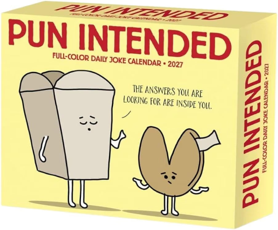 Pun Intended - 2027 Box Calendar | Willow Creek Press