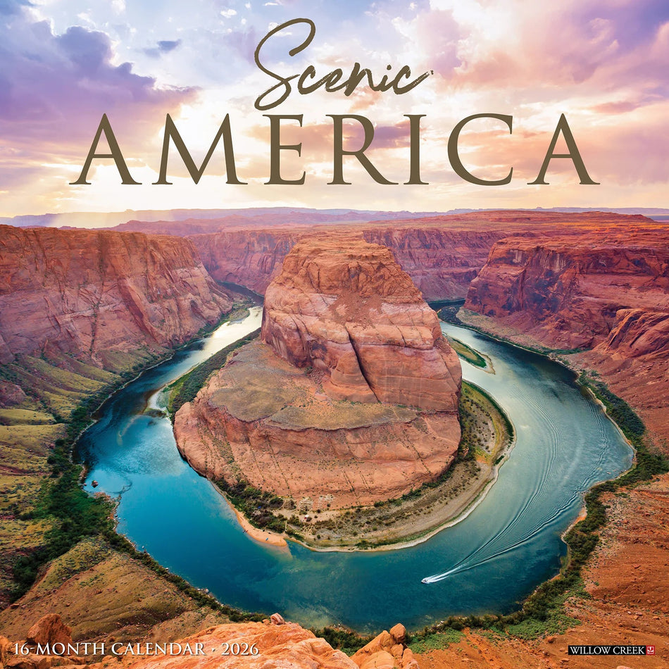 Willow Creek: Scenic America: 2026 12 x 12 Wall Calendar