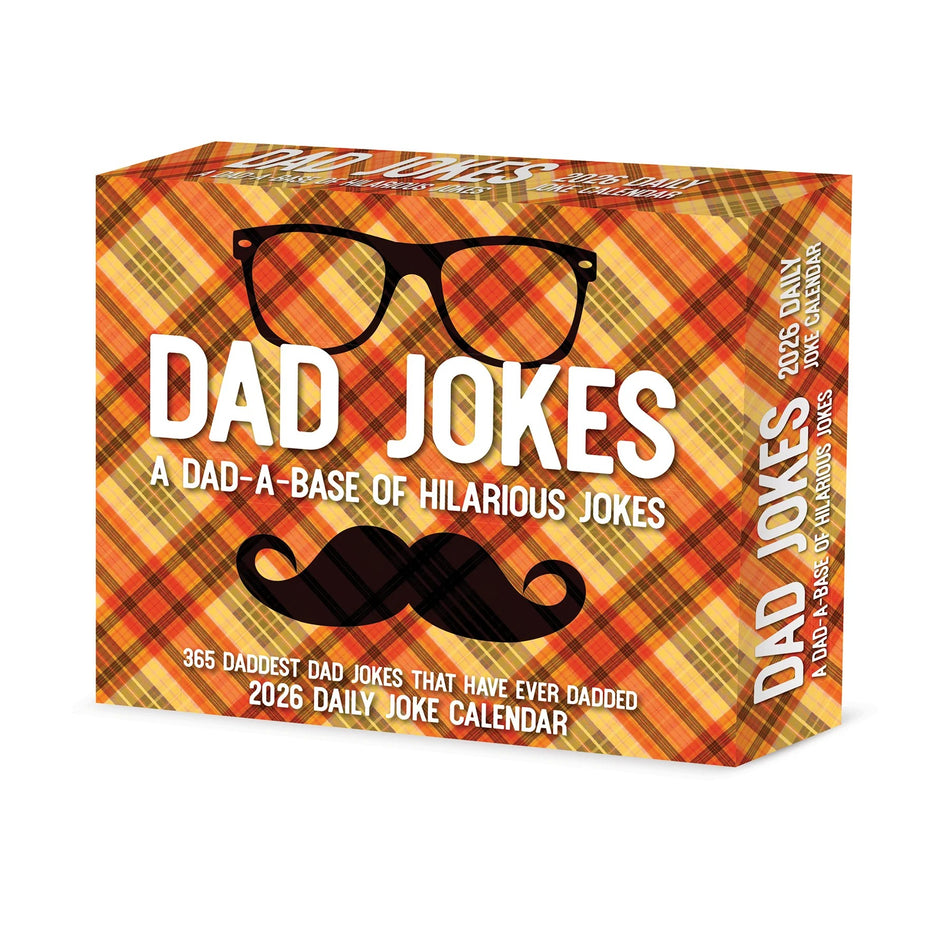 Willow Creek: Dad Jokes: 2026 5.86 x 4.72 Inch (Box) Daily Calendar