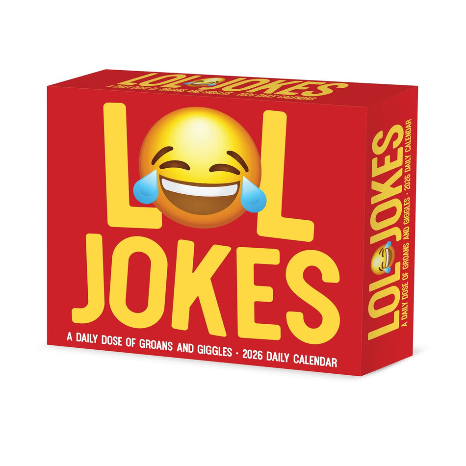 Willow Creek: LOL Jokes: 2026 5.86 x 4.72 Inch (Box) Daily Calendar