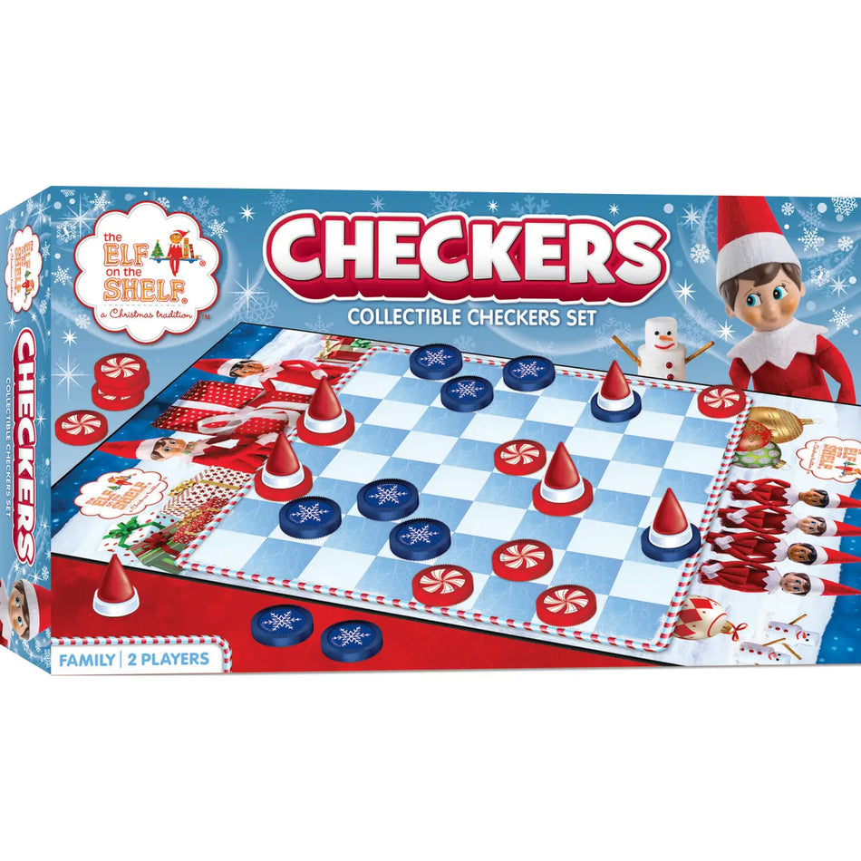 Master Pieces: Elf On the Shelf Checkers