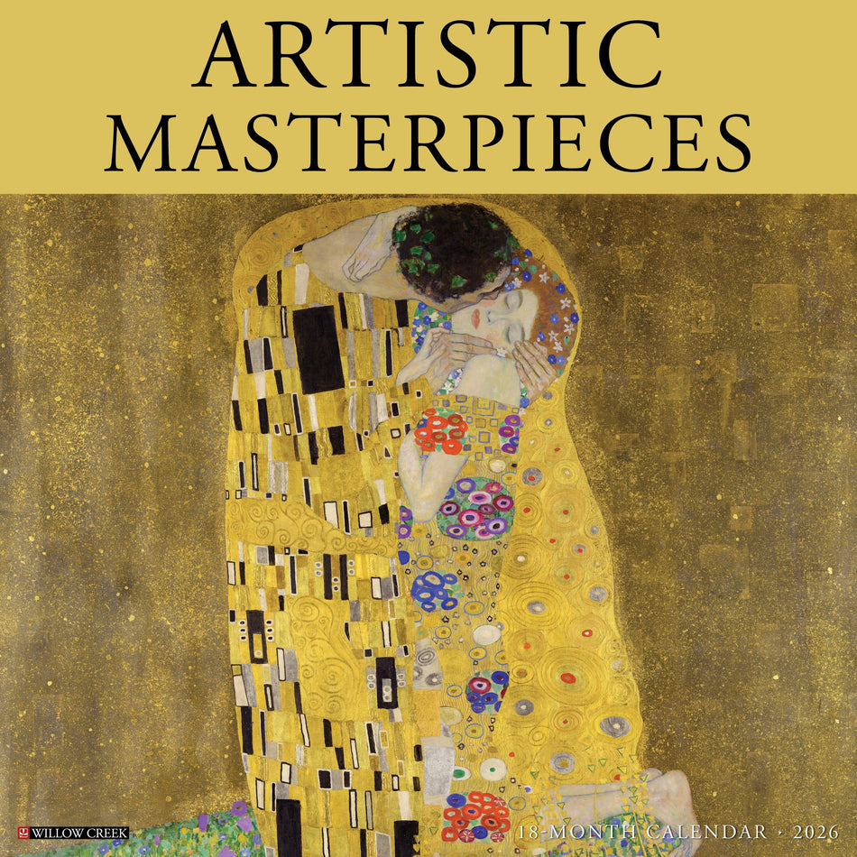 Willow Creek: Artistic Masterpieces: 2026 12 x 12 Wall Calendar