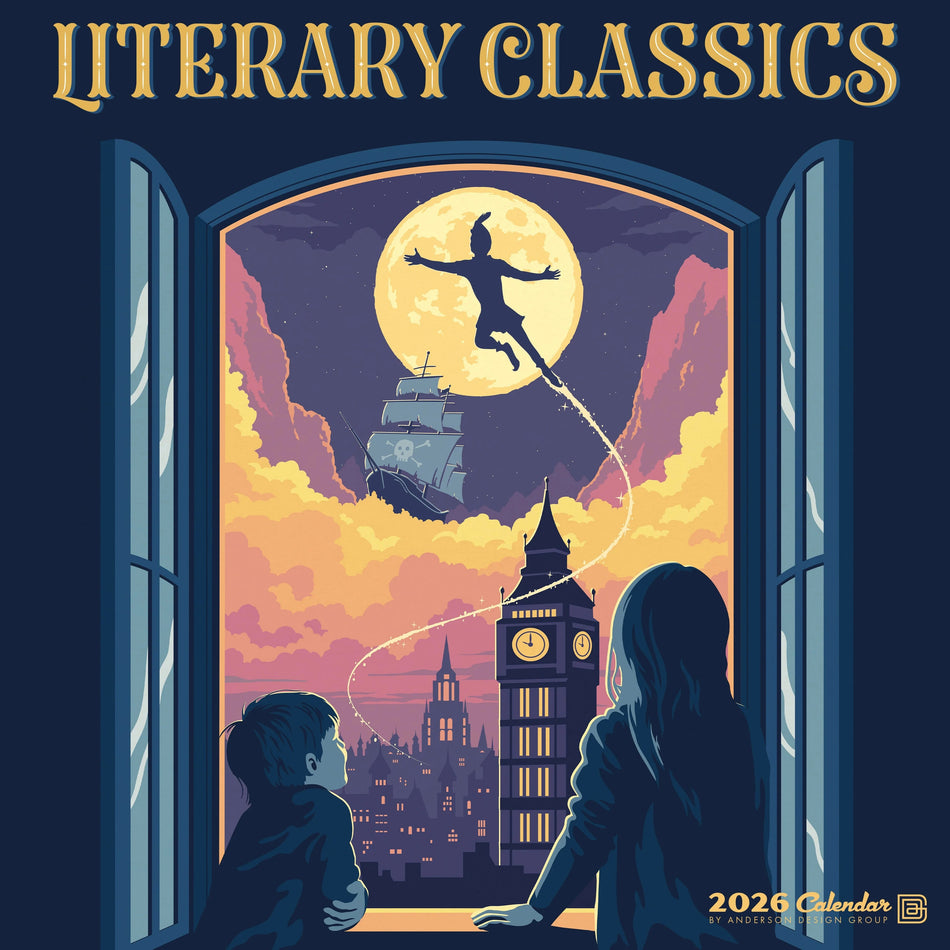 Willow Creek: Literary Classics: 2026 12 x 12 Wall Calendar