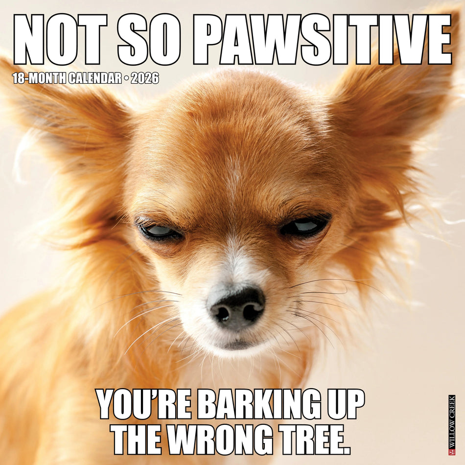 Willow Creek: Not So Pawsitive: 2026 12 x 12 Wall Calendar