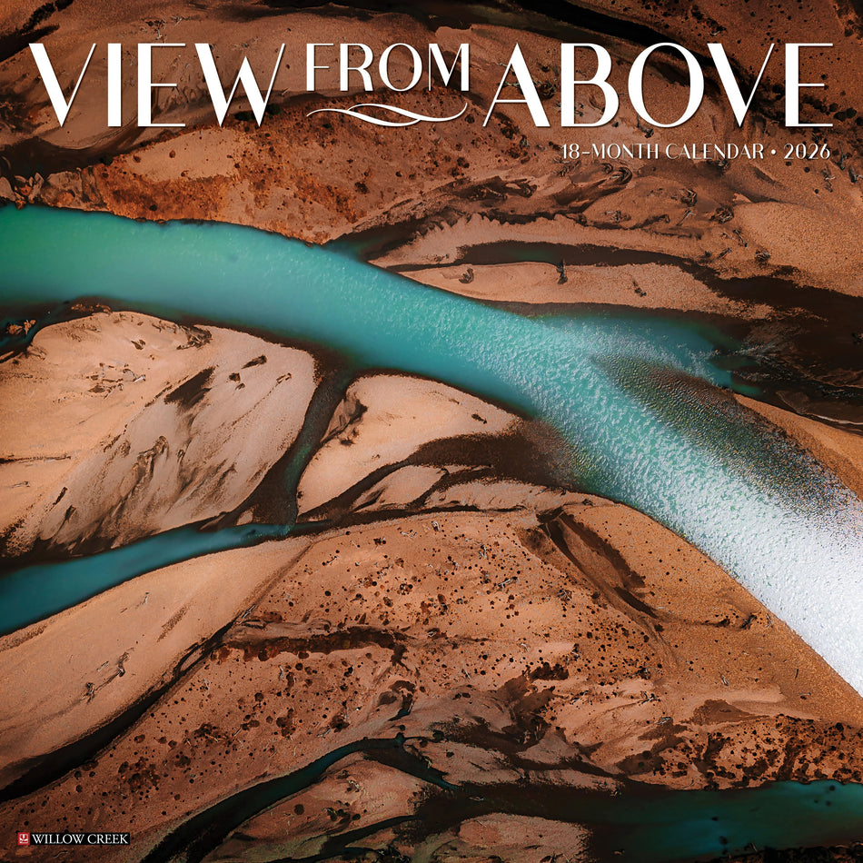 Willow Creek: View from Above: 2026 12 x 12 Wall Calendar