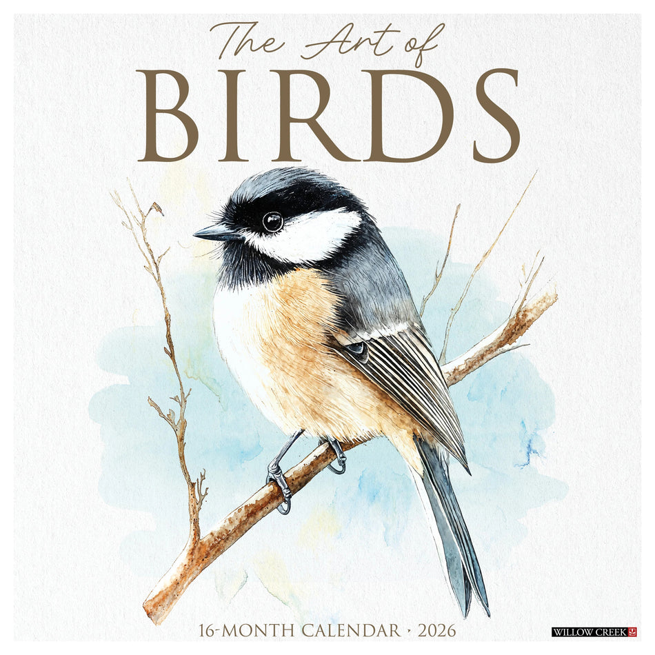 Willow Creek: The Art of Birds: 2026 12 x 12 Wall Calendar