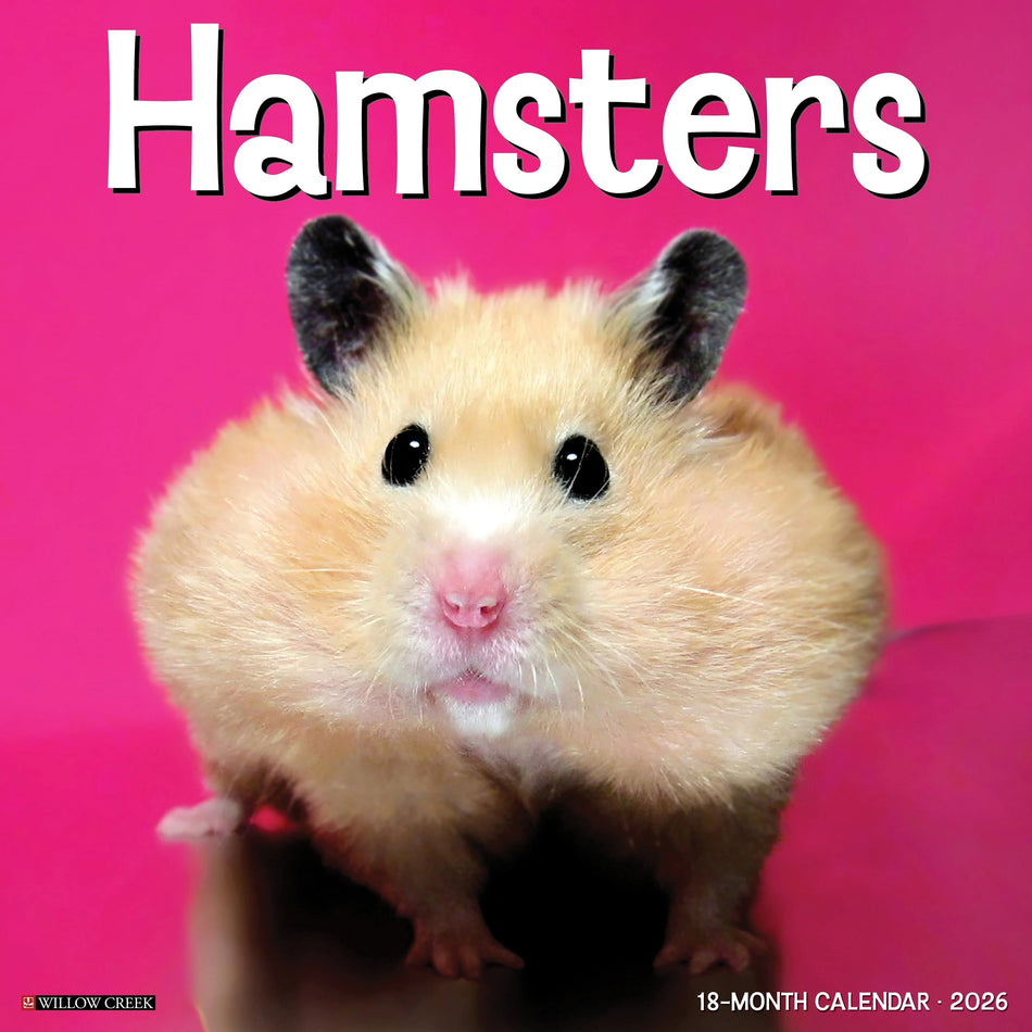 Willow Creek: Hamsters: 2026 12 x 12 Wall Calendar