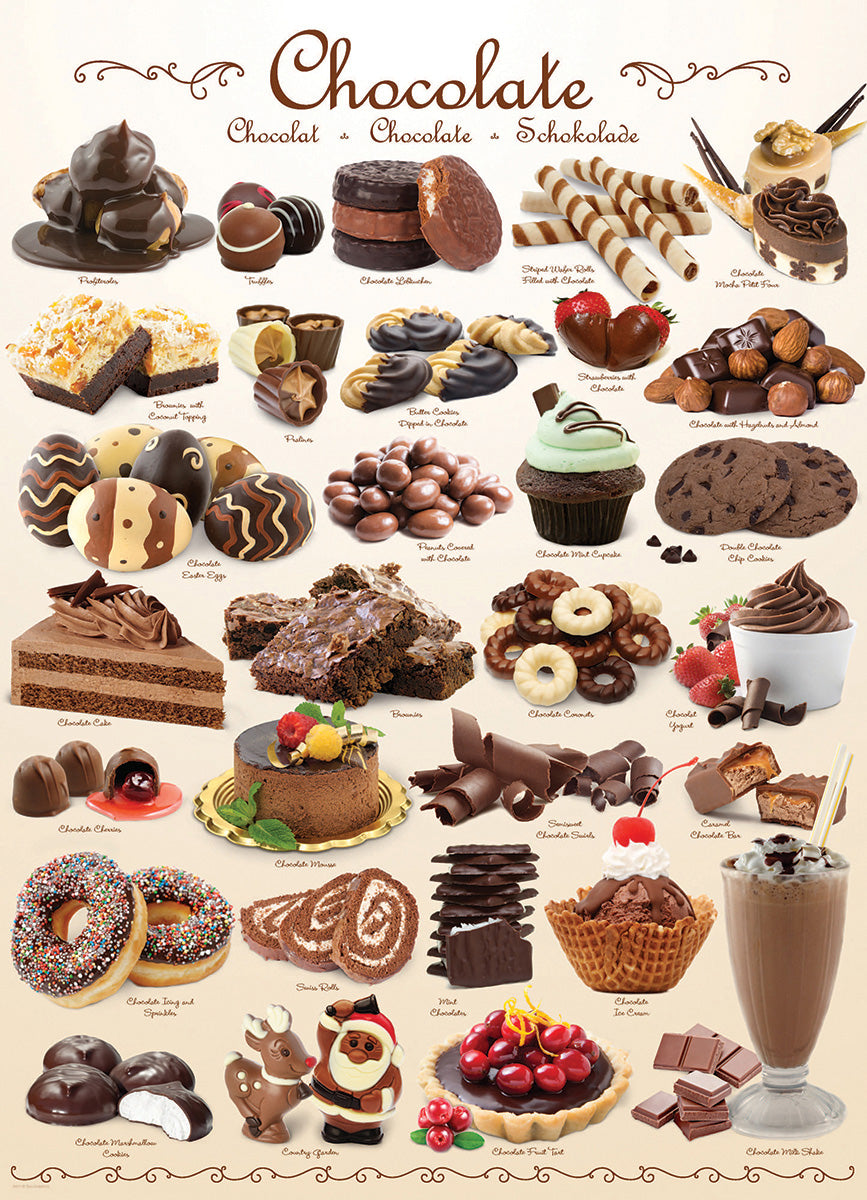 EuroGraphics: Chocolate: 1000 Piece Puzzle