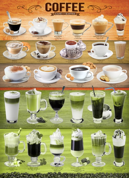 EUROGRAPHICS: Coffee: 1000 Piece Puzzle