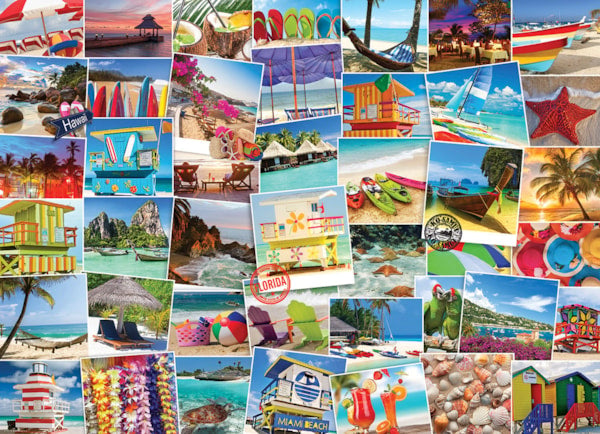 EUROGRAPHICS: Beaches: 1000 Piece Puzzle