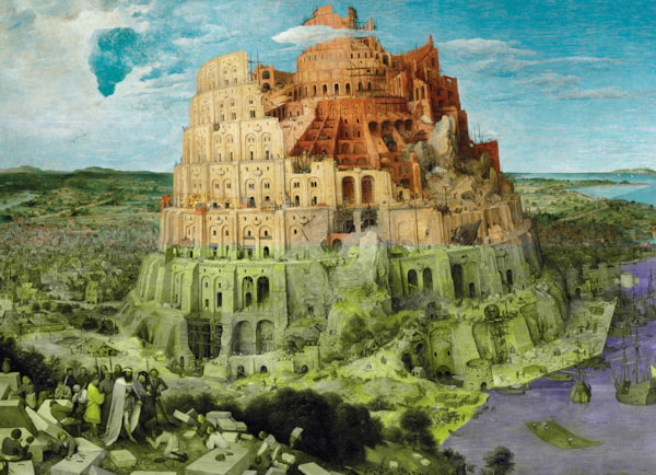 EUROGRAPHICS: The Tower of Babel: 1000 Piece Puzzle