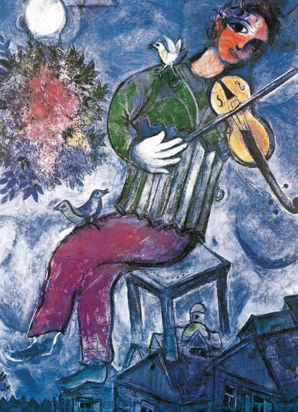 EUROGRAPHICS: The Blue Violinist: 1000 Piece Puzzle