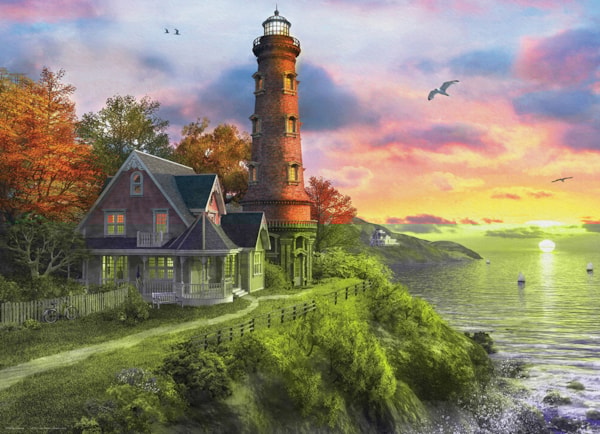 EUROGRAPHICS: The Old Lighthouse: 1000 Piece Puzzle