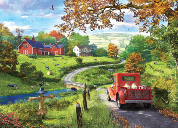 EUROGRAPHICS: Country Drive: 1000 Piece Puzzle