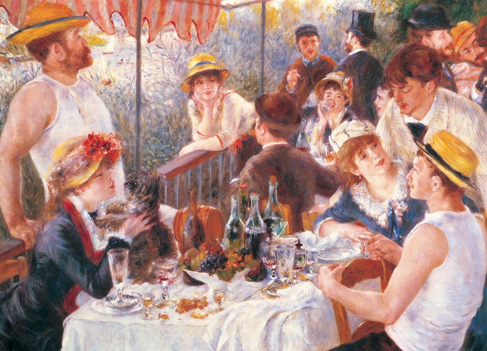 Eurographics: The Luncheon by Pierre Auguste Renoir: 1000 Piece Puzzle