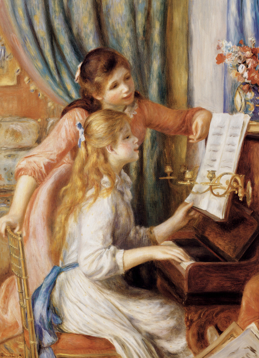 EUROGRAPHICS: Girls at the Piano by Pierre-Auguste Renoir: 1000 Piece Puzzle