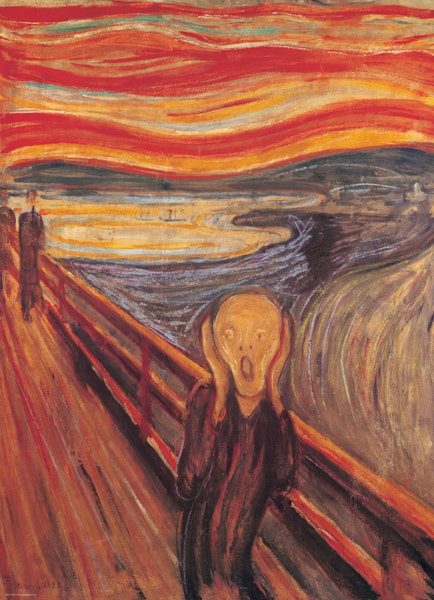 EUROGRAPHICS: The Scream: 1000 Piece Puzzle