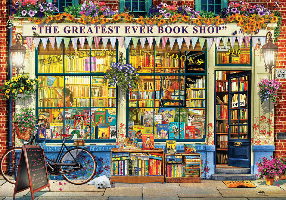 EUROGRAPHICS: The Greatest Ever Book Shop: 1000 Piece Puzzle