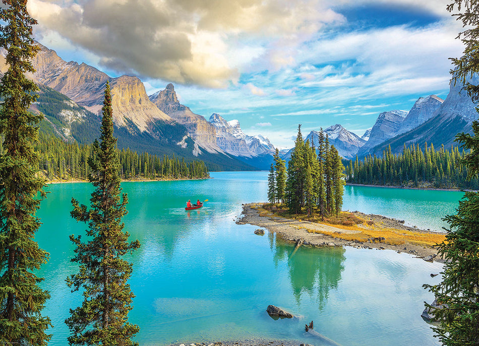 Eurographics: Maligne Lake, Alberta: 1000 Piece Puzzle