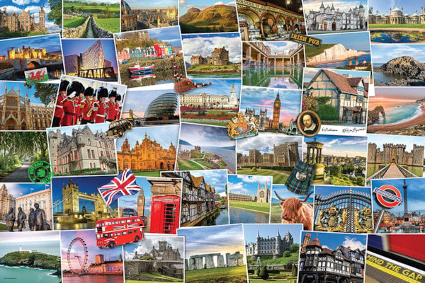 EUROGRAPHICS: United Kingdom: 1000 Piece Puzzle