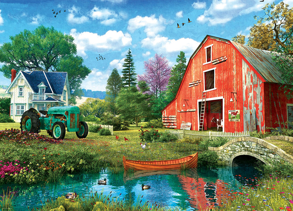 Eurographics: The Red Barn: 1000 Piece Puzzle