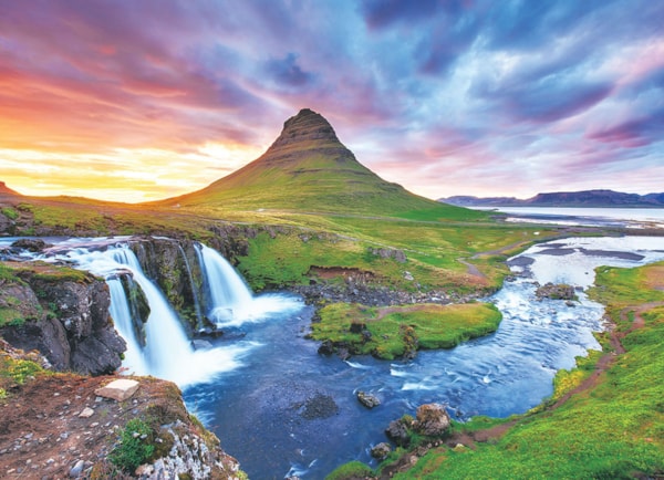 EUROGRAPHICS: Iceland Kirkjufell Mountain: 1000 Piece Puzzle
