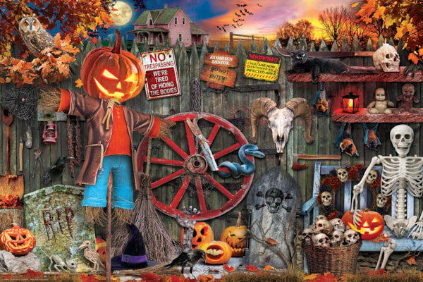 EUROGRAPHICS: Halloween Decorations: 1000 Piece Puzzle
