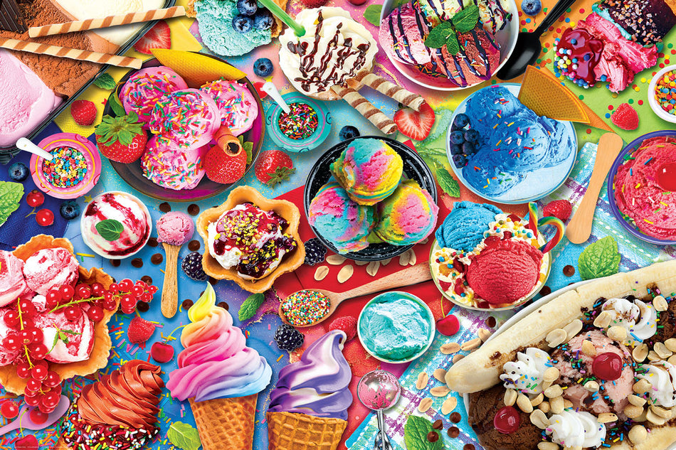 Eurographics: Ice Cream Party: 1000 Piece Puzzle