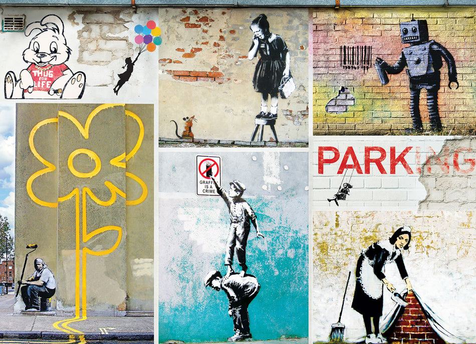 Eurographics: Street Art: 1000 Piece Puzzle