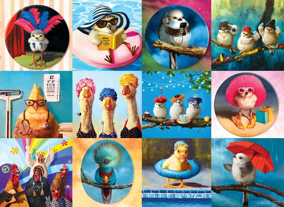 Eurographics: Funny Birds: 1000 Piece Puzzle