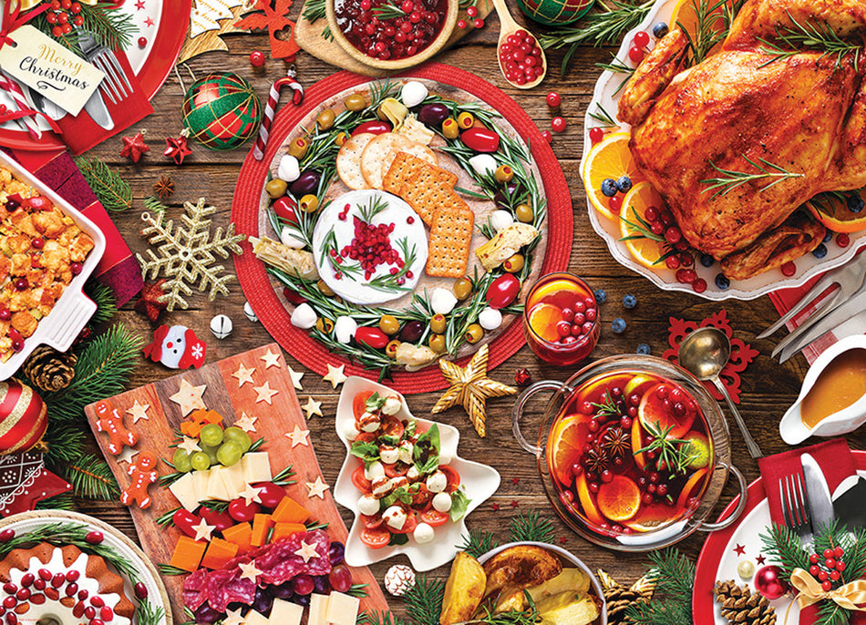 EUROGRAPHICS: Christmas Dinner: 1000 Piece Puzzle