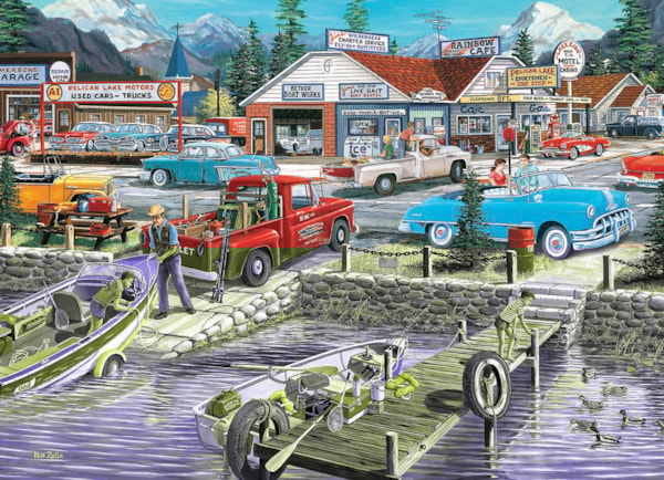 EUROGRAPHICS: Lets Go Fishing: 1000 Piece Puzzle