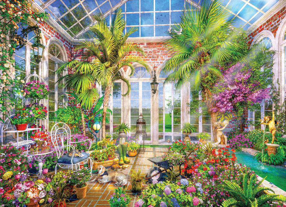 Eurographics: Glass Garden: 1000 Piece Puzzle