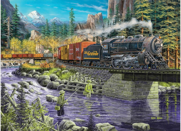 EUROGRAPHICS: River Silence is Broken: 1000 Piece Puzzle