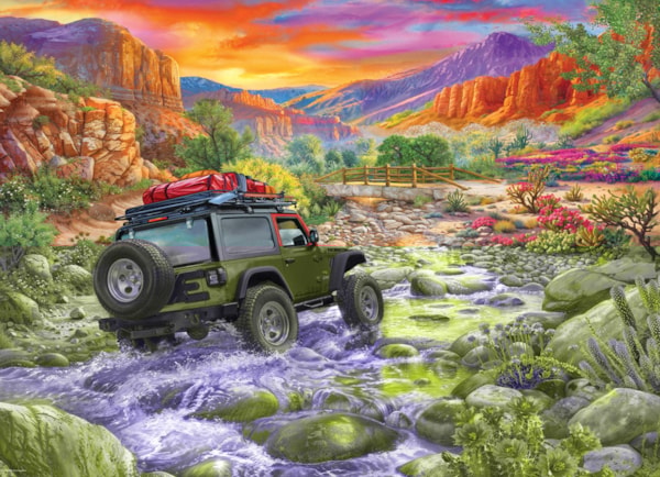 EUROGRAPHICS:  Rocky Ride: 1000 Piece Puzzle