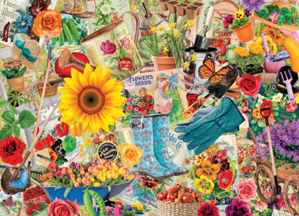RAVENSBURGER: Flower Seeds: 1000 Piece Puzzle