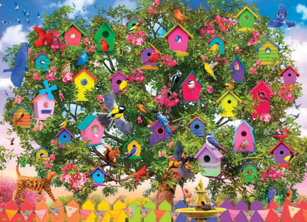 EUROGRAPHICS: Bird House Hotel: 1000 Piece Puzzle