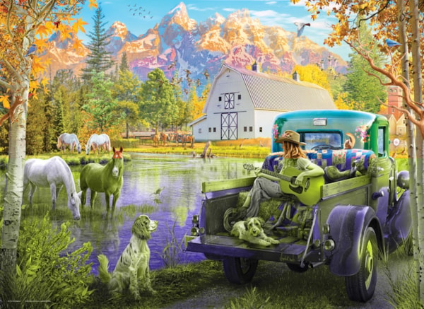 EUROGRAPHICS: Singing Lake: 1000 Piece Puzzle
