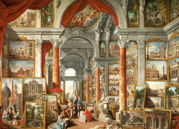 EUROGRAPHICS: Gallery of Views of Modern Rome: 1000 Piece Puzzle
