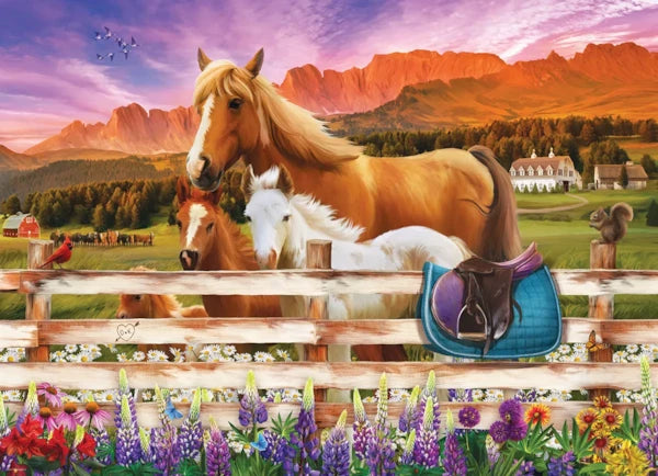 EUROGRAPHICS: Horse & Foal: 1000 Piece Puzzle