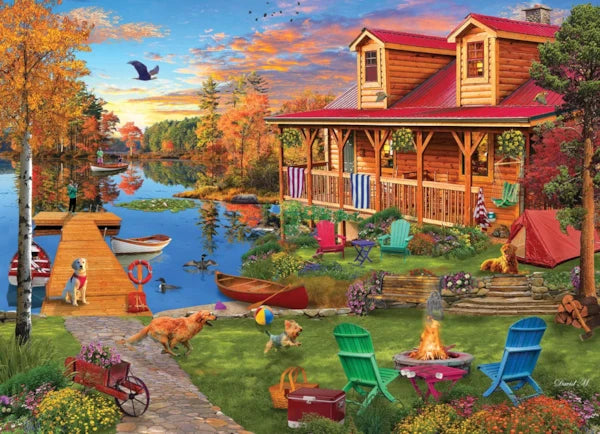 EUROGRAPHICS: Adventures At The Lake: 1000 Piece Puzzle