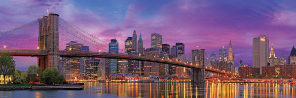 EUROGRAPHICS: Brooklyn Bridge 1000 Piece Panoramic Puzzle