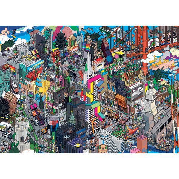 Heye: San Francisco Quest: 1000 Piece Puzzle