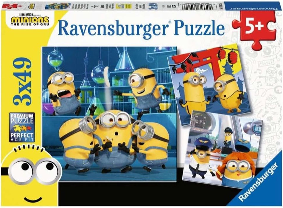 Ravensburger: Funny Minions: 3x49 Piece Puzzle