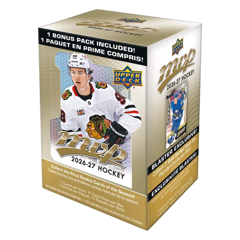 2026-27 Upper Deck MVP retail blaster box image