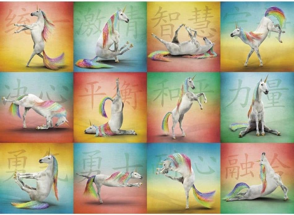 Willow Creek Press: Unicorn Yoga: 1000 Piece Puzzle