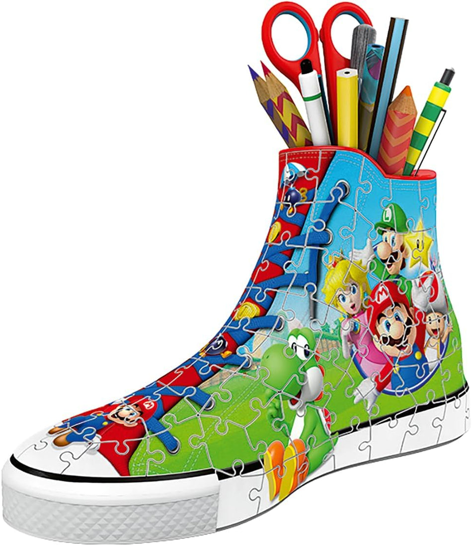 Ravensburger: Super Mario 3D Sneaker: 108 Piece 3D Puzzle
