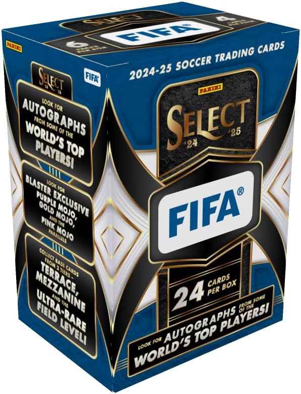2024–25 Panini Select FIFA Soccer Blaster Box – Official FIFA Trading Cards